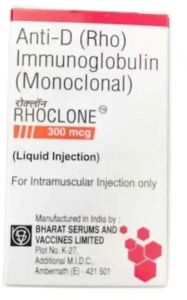 Rhoclone 300mcg Injection
