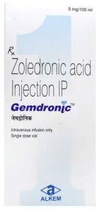 Zoledronic Acid Injection, Packaging Type : Vial