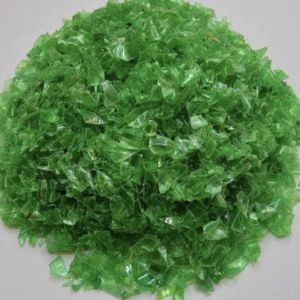 Hot Washed Green PET Flakes