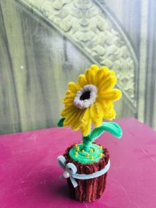 Hand Made Craft Sunflower, Color : All 5x8inch