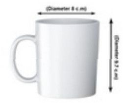 A++ Grade 330 Ml Imported White Ceramic Mug