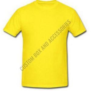 150 GSM Yellow Soft Nokia Cotton Sublimation T-Shirt
