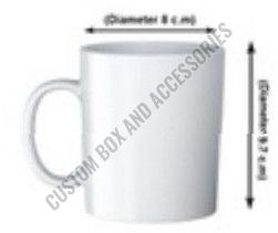 A++ Grade 330 Ml Imported White Ceramic Mug