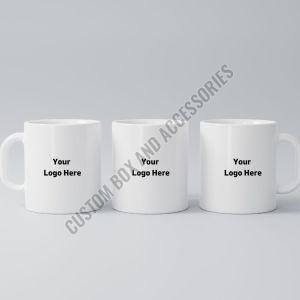 Ceramic Glossy Plain Sublimation Coffee Mug Modern