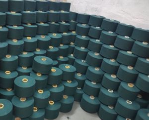 Bottle Green Cotton Yarn