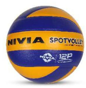 Leather & Rubber Volley Ball, Shape : Round