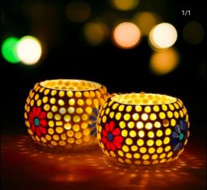 Mosaic Candle Votive