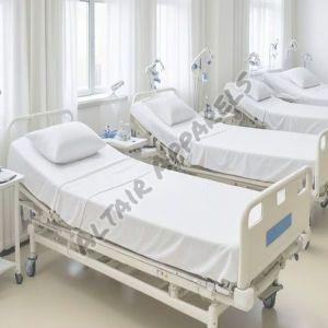 Plain Cotton Hospital Bed Linen, Color : White Standard
