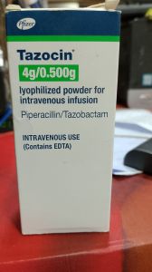 Tazocin 4g Solution for Infusion, Form : Injection