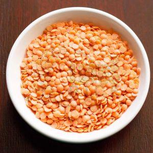 Organic Hard Split Red Masoor Dal, Certification : FSSAI Certified