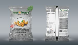 Agrofeast Premium Black Pepper Cashews
