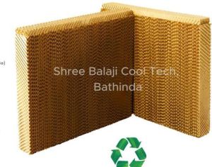 Polished Kraft Paper Cellulose Evaporative Cooling Pad 5mm