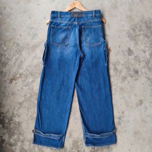 Mens Denim Cargo Jeans