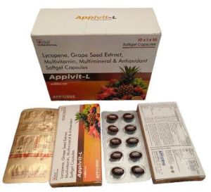 Appivit L Soft Gelatin Capsules, Packaging Type : Box