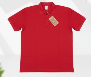 Polo Neck Matty Polyester Mens Corporate T Shirt