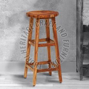 Mango Wooden Bar Stools, Color : Brown Standard