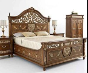Wooden Carving Bed Wooden Carving Bed