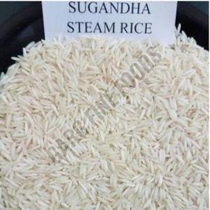 White Sugandha Steam Non Basmati Rice for Cooking