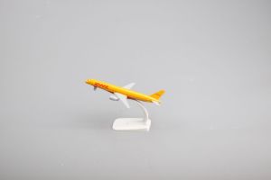 16cm b757 dhl wheels metal plane model aircraft