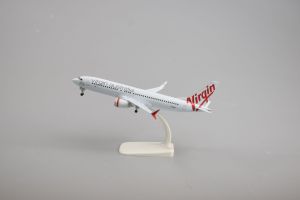 20cm B737max Virgin Australia With Wheels Metal Aircraft Plane Model Gift