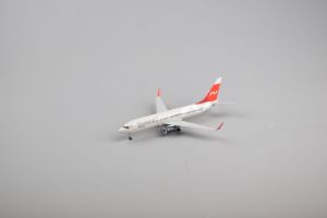 Resin Plane with Wheels 20cm B737 Nord Wind Aircraft Plane Model Gift