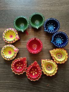 Designer Clay Diya