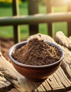 cow dung powder