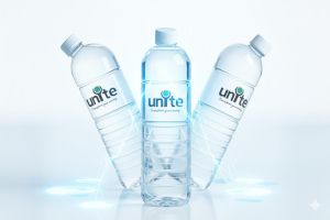 Plastic 1 Liter Unite Water Bottle, Cap Type : Screw Cap