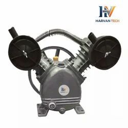 Harvantech 1 HP Air Compressor Head Double Piston