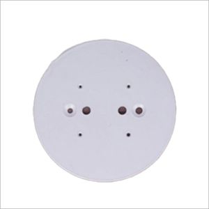 Electrical PVC Round Plate, Color : White