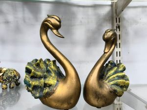 Decorative Swan Pair