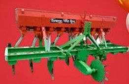 Hydraulic Automatic Tractor Drawn Seed Cum Fertilizer Drill