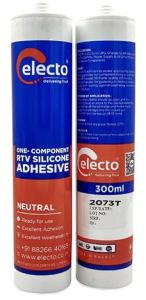 Electo 2073T Rtv Silicone Sealant Grey-White High Temper