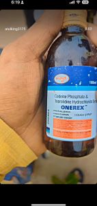 onerex cough syrup