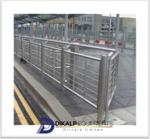 Polished Stainless Steel Balustrades, Color : Silver