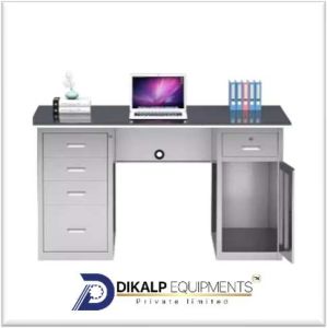 Stainless Steel Computer Table