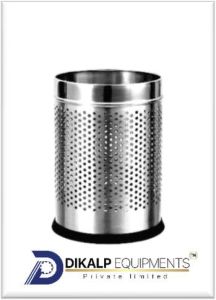 Stainless Steel Open Mouth Dustbin