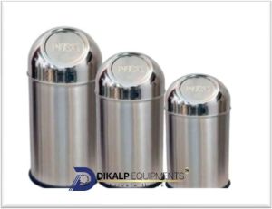 Stainless Steel Push Bin