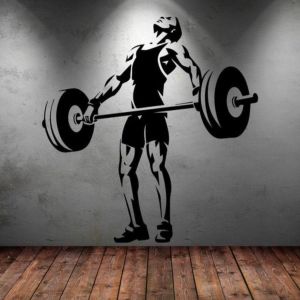 2D Gym Wall Art Painting Service
