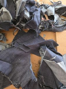 Plain Cotton Denim Fabric, Color : Blue, Technics : Machine Made