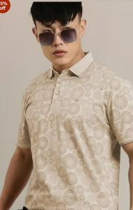 Cotton mens t-shirt, Pattern : Printed Party Wear, Casual Wear