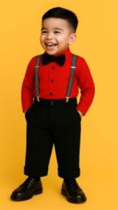 Plain Baby Boy Casual T Shirt Short Party Wear