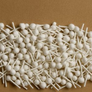 cotton wicks, Color : Natural-white