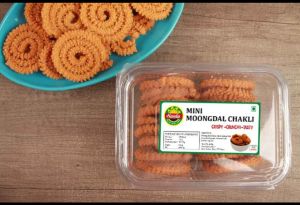 Rice Flour Hand Made Chakli, Color : Golden Brown