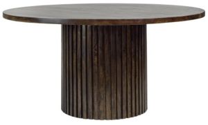 plain wooden Handcrafted Dining Table, Color : Brown