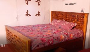 wooden King Size Double Cot Bed, Shape : Rectangular