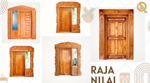 Polished Plain Wooden Main Door, Color : Brown