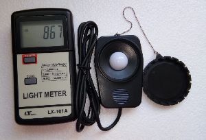 Automatic Aluminum Lux Meters, Color : Grey, Black