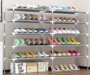 Polished Plastic Shoes Rack, Mounting Type : Wall Mounting