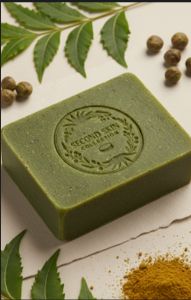 Generic Neem Soap, Color : Natural Green Standard Bar Size